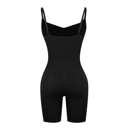 

Gubotare Lingerie Bodysuit For Women Women Snap Crotch Lingerie Lace Bodysuit Deep V Teddy One Piece Mesh Sleepwear Black M