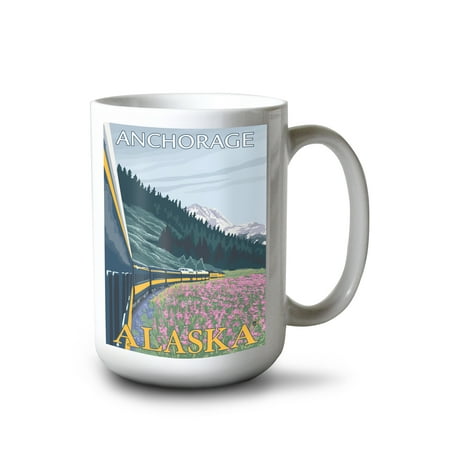 15 fl oz Ceramic Mug Alaska Railroad Scene Anchorage Alaska Dishwasher & Microwave Safe
15 fl oz Ceramic Mug Alaska Railroad Scene Anchorage Alaska Dishwasher & Microwave Safe