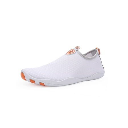 Crocowalk Women Men Aqua Socks Slip On Beach Shoe Quick Dry Water Shoes Lightweight Barefoot Flats Unisex Comfort Casual Gray Orange Style C 8
Crocowalk Women Men Aqua Socks Slip On Beach Shoe Quick Dry Water Shoes Lightweight Barefoot Flats Unisex Comfort Casual Gray Orange Style C 8