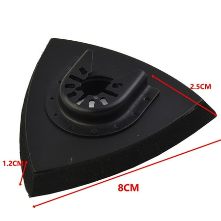 Suyin Triangular Oscillating Tool Sanding Pad Quick Release 82mm Fit Multi Tool 1Pcs
Suyin Triangular Oscillating Tool Sanding Pad Quick Release 82mm Fit Multi Tool 1Pcs