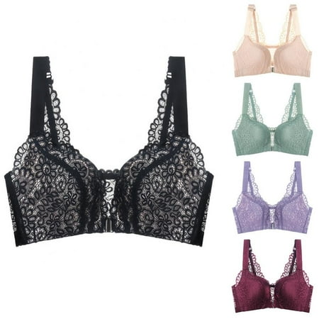 Xmarks Bras for Plus Size Women Push up - Adjustable Shoulder Straps Breathable Comfortable Soft Floral Lace Bras(5-Packs)
Xmarks Bras for Plus Size Women Push up - Adjustable Shoulder Straps Breathable Comfortable Soft Floral Lace Bras(5-Packs)
