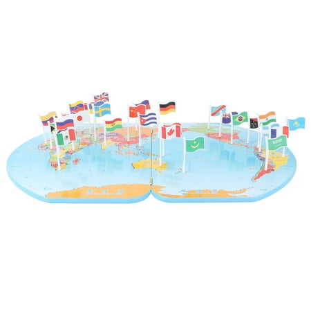 1 Set Geographic Cognitive Toy Wooden Plug Flag Toy Kids Early Education Toy
1 Set Geographic Cognitive Toy Wooden Plug Flag Toy Kids Early Education Toy