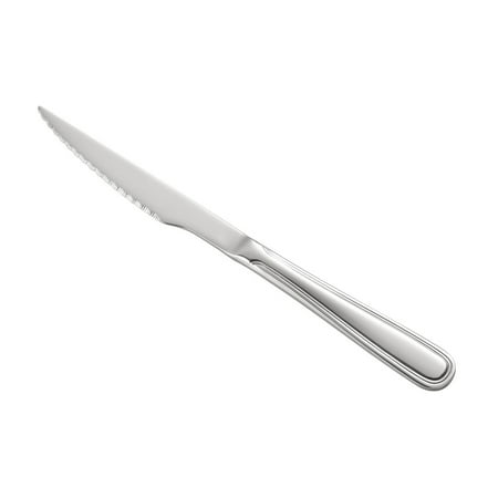 Elite Steak Knife Pointed Tip 18/8 Extra Heavy Weight 8 7/8 12/PK Pack of 6