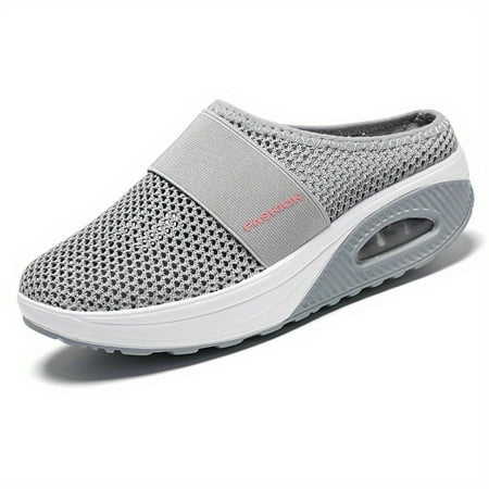 Women s Flying Woven Mesh Sandals Casual Air Cushion Sole Mules Breathable & Lightweight Mule Sneakers
Women s Flying Woven Mesh Sandals Casual Air Cushion Sole Mules Breathable & Lightweight Mule Sneakers