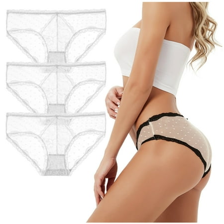 B91xZ Lingerie For Women Cotton Hollow Transparent Quality Underpants Breathable Sexy Ladies Panties Lace Peignoir Set Medium White One Size
B91xZ Lingerie For Women Cotton Hollow Transparent Quality Underpants Breathable Sexy Ladies Panties Lace Peignoir Set Medium White One Size