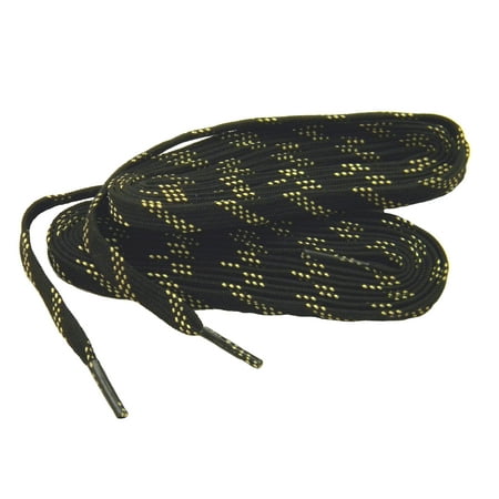 2 Pair Pack - 90 Inch 229 cm Black w/ Yellow proTOUGH Work Boot Hiker shoelaces reinforced with Kevlar
2 Pair Pack - 90 Inch 229 cm Black w/ Yellow proTOUGH Work Boot Hiker shoelaces reinforced with Kevlar