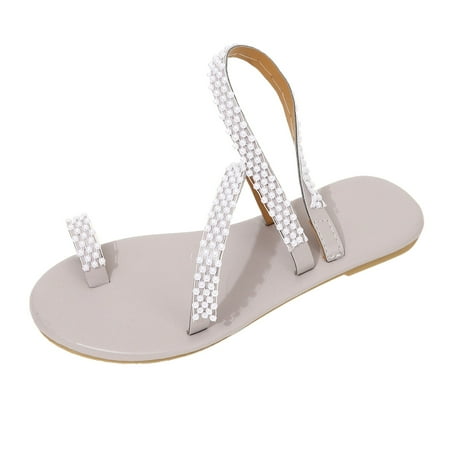 Youmylove Fashion Women Casual Comfortable Lightweight Beaded Flat Sandals Summer Comfy Beach Outdoor Walking Footwear
Youmylove Fashion Women Casual Comfortable Lightweight Beaded Flat Sandals Summer Comfy Beach Outdoor Walking Footwear