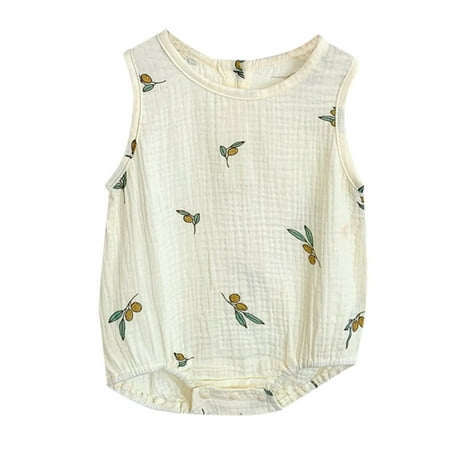 Baby Boys Girls Cute Cartoon Floral Polka Dot Sleeveless Romper Outfits Clothes Baby Clothes Boy Baby Gifts For Boys Fall Winter Boy Clothes
Baby Boys Girls Cute Cartoon Floral Polka Dot Sleeveless Romper Outfits Clothes Baby Clothes Boy Baby Gifts For Boys Fall Winter Boy Clothes