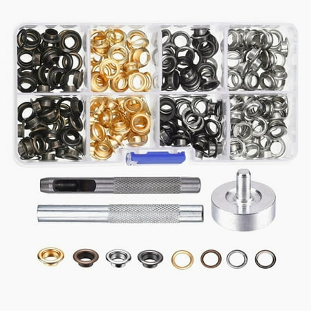 DagobertNiko 200 Set Grommets Grommet Tools And 3 Buckle Tools For Canvas Clothes Leather 6Mm Buckle Tools
DagobertNiko 200 Set Grommets Grommet Tools And 3 Buckle Tools For Canvas Clothes Leather 6Mm Buckle Tools