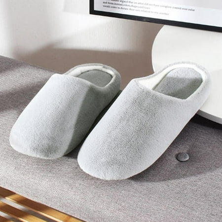 SweetCandy Winter Women Men Slient Cozy Slippers Closed Toe House Shoes Slip on Outdoor Slipper Non-Slip Indoor Foam Slipper
SweetCandy Winter Women Men Slient Cozy Slippers Closed Toe House Shoes Slip on Outdoor Slipper Non-Slip Indoor Foam Slipper