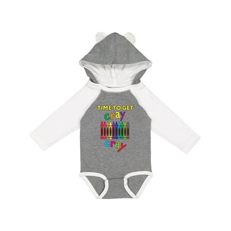 Inktastic Time to Get Cray Cray Crayons Humor Gift Baby Boy or Baby Girl Long Sleeve Bodysuit
Inktastic Time to Get Cray Cray Crayons Humor Gift Baby Boy or Baby Girl Long Sleeve Bodysuit