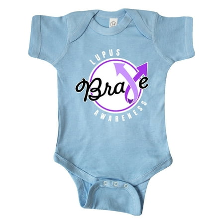 Inktastic Lupus Awareness Brave with Purple Arrow Ribbon Gift Baby Boy or Baby Girl Bodysuit
Inktastic Lupus Awareness Brave with Purple Arrow Ribbon Gift Baby Boy or Baby Girl Bodysuit