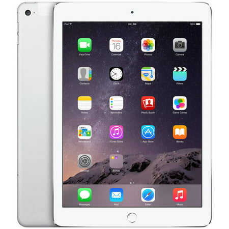 Apple iPad Air 2 16GB, Refurbished Wi-Fi + Cellular, Silver