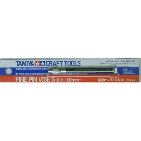 Tamiya TAM74051 No.74051 0.1-1.0 mm Fine Pin Vise
Tamiya TAM74051 No.74051 0.1-1.0 mm Fine Pin Vise