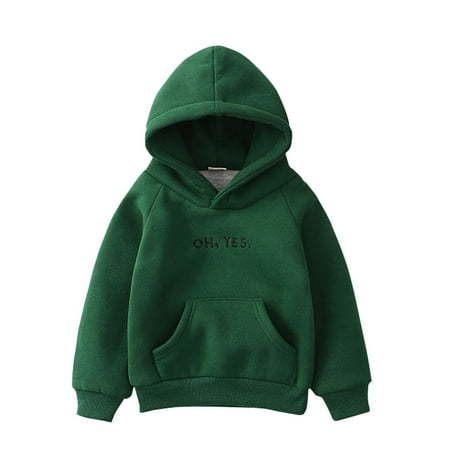FRSASU Toddler Kids Boy Girl Hooded Letter Hoodie Sweatshirt Tops Clothes Green 18-24 Months
FRSASU Toddler Kids Boy Girl Hooded Letter Hoodie Sweatshirt Tops Clothes Green 18-24 Months