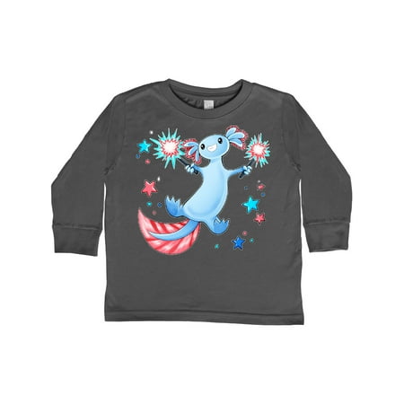 Inktastic 4th of July Cute Blue Axolotl with Sparklers and Stars Gift Toddler Boy or Toddler Girl Long Sleeve T-Shirt
Inktastic 4th of July Cute Blue Axolotl with Sparklers and Stars Gift Toddler Boy or Toddler Girl Long Sleeve T-Shirt