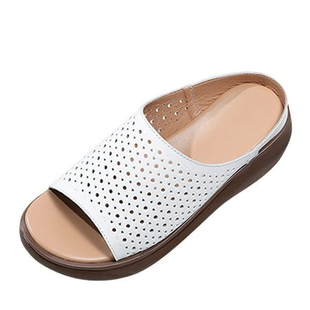 Ladies Slippers Style Roman Sandals Slope With Peep Summer Toe Thick Fashion Bottom Ethnic Slippers And Women Women Sandals Women s Shoes White Size 8
Ladies Slippers Style Roman Sandals Slope With Peep Summer Toe Thick Fashion Bottom Ethnic Slippers And Women Women Sandals Women s Shoes White Size 8