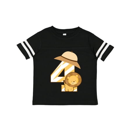 Inktastic 4th Birthday Jungle Safari Lion 4 Year Old Gift Toddler Boy or Toddler Girl T-Shirt
Inktastic 4th Birthday Jungle Safari Lion 4 Year Old Gift Toddler Boy or Toddler Girl T-Shirt