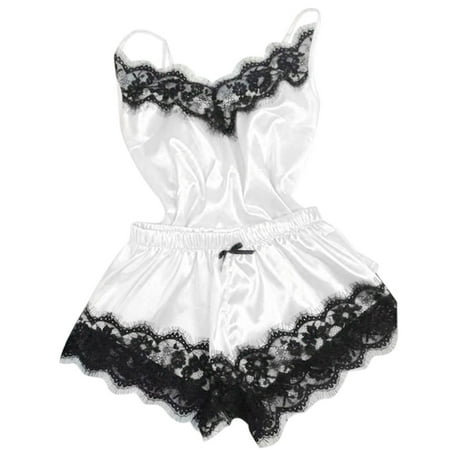 wendunide pajama set for women Fashion Lace Sleepwear Lingerie Temptation Underwear Nightdress White S
wendunide pajama set for women Fashion Lace Sleepwear Lingerie Temptation Underwear Nightdress White S