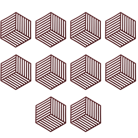 Drink Coasters Decorative Cup Coasters Unique Design Coaster - Cup Coasters Gift Sets- Perfect For Homes & Bars Brown Stripe
Drink Coasters Decorative Cup Coasters Unique Design Coaster - Cup Coasters Gift Sets- Perfect For Homes & Bars Brown Stripe