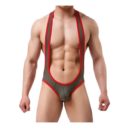 Pudcoco Men Lingerie Bodysuit Split Temptation Hollow Decoration Color Block Underwears
Pudcoco Men Lingerie Bodysuit Split Temptation Hollow Decoration Color Block Underwears