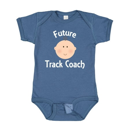 Inktastic Future Track Coach Occupation Gift Baby Boy or Baby Girl Bodysuit