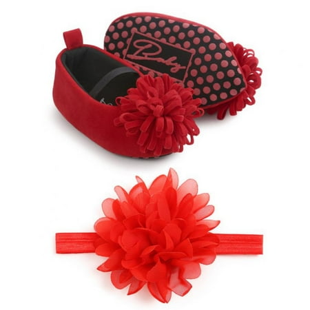 Baozhu 2pcs/Set Newborn Baby Girl Princess Shoes Toddler Infant Wedding Dress Flat Shoes with Flower Headband
Baozhu 2pcs/Set Newborn Baby Girl Princess Shoes Toddler Infant Wedding Dress Flat Shoes with Flower Headband