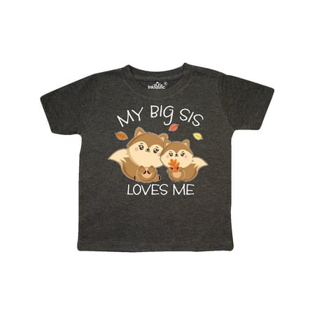 Inktastic My Big Sis Loves Me with Cute Squirrels in Autumn Gift Toddler Boy or Toddler Girl T-Shirt
Inktastic My Big Sis Loves Me with Cute Squirrels in Autumn Gift Toddler Boy or Toddler Girl T-Shirt