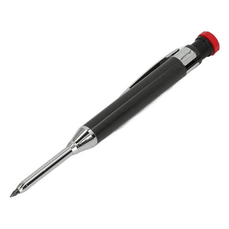 Nose Deep Hole Carpenter Pencil Mechanical Carpenter Pencil Accurate Non Loose Portable Solid Refill Incisive With Clip For Drawing Work Black Blue
Nose Deep Hole Carpenter Pencil Mechanical Carpenter Pencil Accurate Non Loose Portable Solid Refill Incisive With Clip For Drawing Work Black Blue