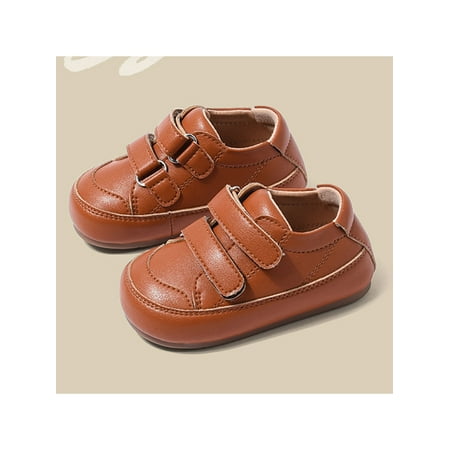 Rotosw Unisex Sneakers Magic Tape Skate Shoes Soft Sole Crib Shoe Lightweight Sport Flats School Breathable Athletic Sneaker Brown 5C
Rotosw Unisex Sneakers Magic Tape Skate Shoes Soft Sole Crib Shoe Lightweight Sport Flats School Breathable Athletic Sneaker Brown 5C
