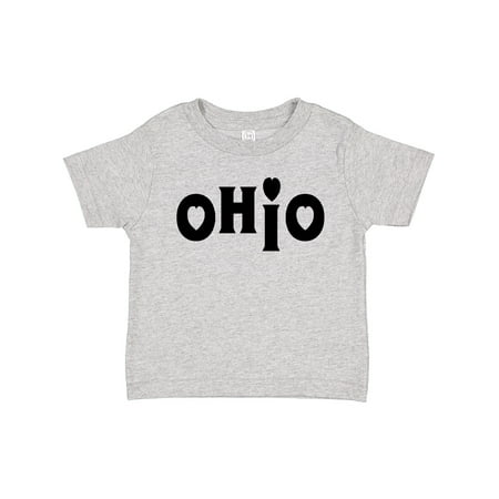 Inktastic Ohio Hearts Gift Toddler Boy or Toddler Girl T-Shirt