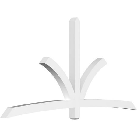 96 W x 48 H x 4 D x 4 F 12/12 Pitch Davenport Architectural Grade PVC Gable Bracket
96 W x 48 H x 4 D x 4 F 12/12 Pitch Davenport Architectural Grade PVC Gable Bracket