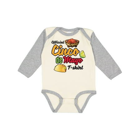 Inktastic Cinco De Mayo Official Tshirt Funny Pun with Taco Salso and Lime Gift Baby Boy or Baby Girl Long Sleeve Bodysuit
Inktastic Cinco De Mayo Official Tshirt Funny Pun with Taco Salso and Lime Gift Baby Boy or Baby Girl Long Sleeve Bodysuit