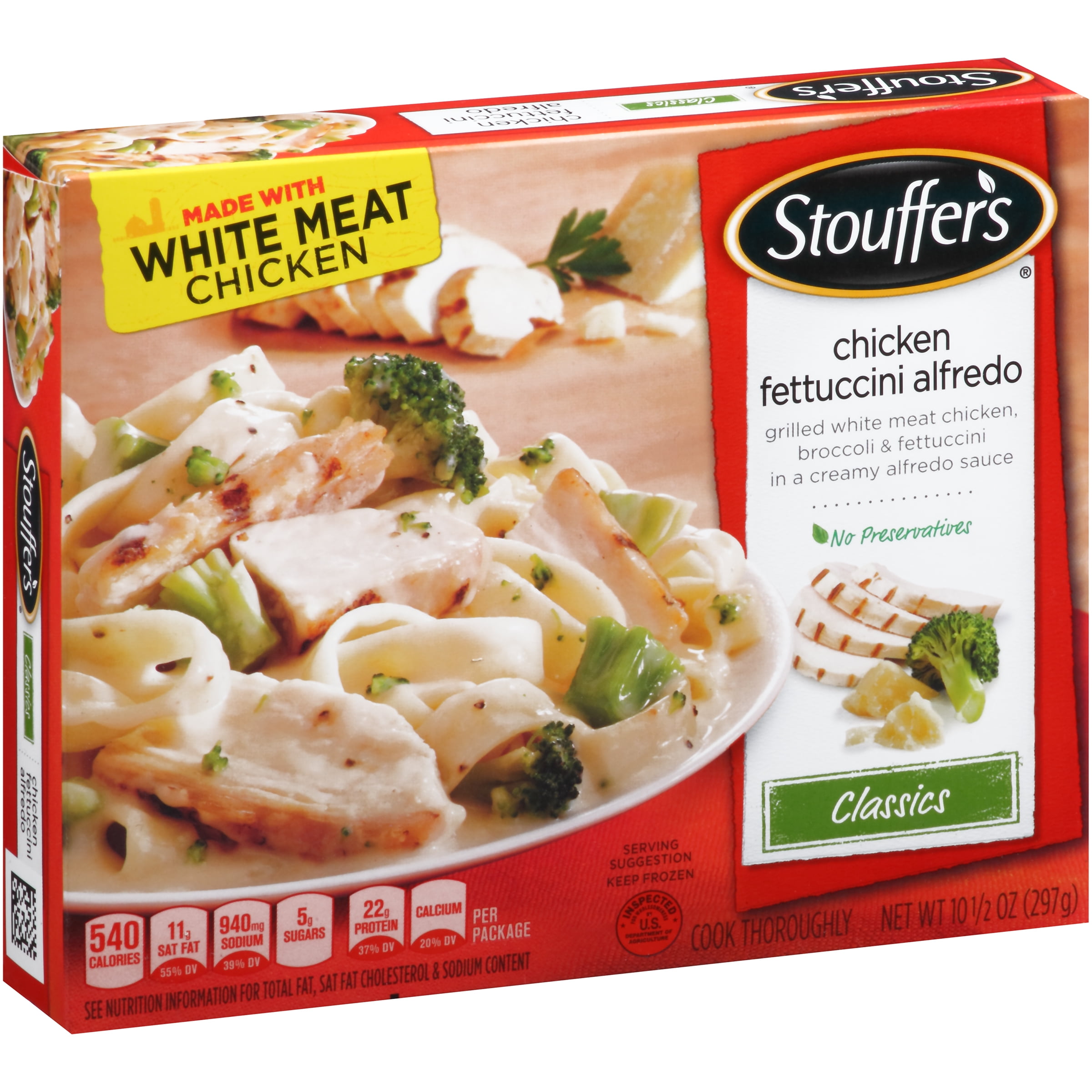 STOUFFER'S Complete Skillets Chicken Alfredo 25 oz Bag