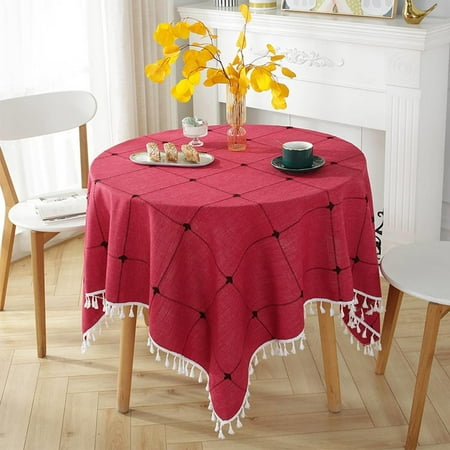 Kakoop tablecloth Round tablecloth resistant washable cloth tablecloth table cover kitchen dining wrinkle-resistant 1
Kakoop tablecloth Round tablecloth resistant washable cloth tablecloth table cover kitchen dining wrinkle-resistant 1