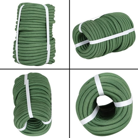 hostic 3/8 Inch 100 Feet Braided Rope 3520 LBS High Strength Polyester Rope Tree Work Rope for Swing Camping
hostic 3/8 Inch 100 Feet Braided Rope 3520 LBS High Strength Polyester Rope Tree Work Rope for Swing Camping