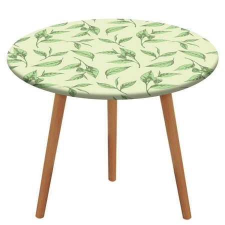 Bybiment Round Fitted Tablecloth with Elastic Edge Green Tea Leaves Decorative Tablecloth Table Cover 51 Inch
Bybiment Round Fitted Tablecloth with Elastic Edge Green Tea Leaves Decorative Tablecloth Table Cover 51 Inch