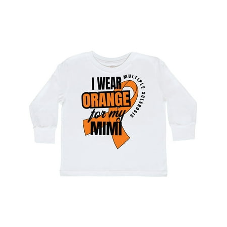 Inktastic I Wear Orange For My Mimi Multiple Sclerosis Awareness Gift Toddler Boy or Toddler Girl Long Sleeve T-Shirt
Inktastic I Wear Orange For My Mimi Multiple Sclerosis Awareness Gift Toddler Boy or Toddler Girl Long Sleeve T-Shirt