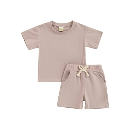 Bagilaanoe 2pcs Kids Baby Boy Girl Short Pants Set Short Sleeve T-shirt Shorts 9M 12M 2T 3T 4T 5T 6T 7T Summer Casual Outfit
Bagilaanoe 2pcs Kids Baby Boy Girl Short Pants Set Short Sleeve T-shirt Shorts 9M 12M 2T 3T 4T 5T 6T 7T Summer Casual Outfit
