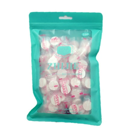 Compressed Mask 100pcs DIY Compressed Mask Disposable Facial Mask Home Skin Care (Random Color)
Compressed Mask 100pcs DIY Compressed Mask Disposable Facial Mask Home Skin Care (Random Color)