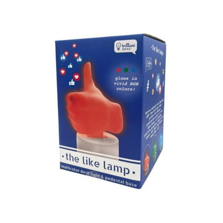 Kole Imports AB455-6 Brilliant Ideas Thumbs Up Like Lamp - Pack of 6