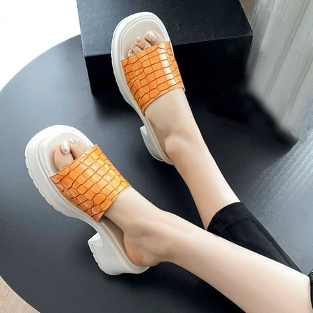 Hvyesh Platform Sandals for Women Casual Summer Wedge Sandals Fashion Open Toe Platform Sandals Size 7.5
Hvyesh Platform Sandals for Women Casual Summer Wedge Sandals Fashion Open Toe Platform Sandals Size 7.5