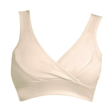 SweetCandy Women s Wrap Front Nursing Bra Wire Free Sleep Bra Tank for Breastfeeding Maternity Bras Wide Band Shoulder Straps Bra
SweetCandy Women s Wrap Front Nursing Bra Wire Free Sleep Bra Tank for Breastfeeding Maternity Bras Wide Band Shoulder Straps Bra