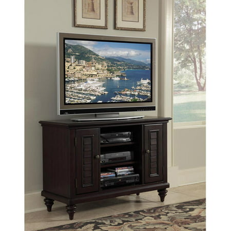 Home Styles Bermuda Espresso Flat Panel TV Stand, for TV's up to 47