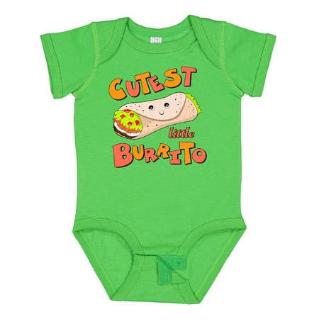 Inktastic Cutest Little Burrito Gift Baby Boy or Baby Girl Bodysuit