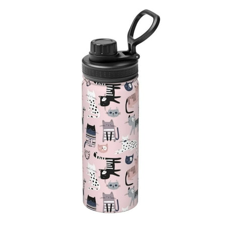 Lukts Cat Print 18oz Insulated Sports Kettle Outdoor Sport Gym Stainless Steel Water Bottles
Lukts Cat Print 18oz Insulated Sports Kettle Outdoor Sport Gym Stainless Steel Water Bottles