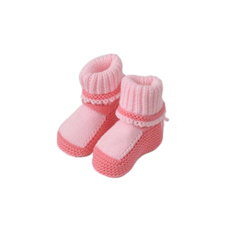Rotosw Newborn Boot First Walker Boots Knit Sock Slippers Comfortable Prewalker Slipper Booties Floor Lightweight Crib Shoes Light Pink 4C
Rotosw Newborn Boot First Walker Boots Knit Sock Slippers Comfortable Prewalker Slipper Booties Floor Lightweight Crib Shoes Light Pink 4C