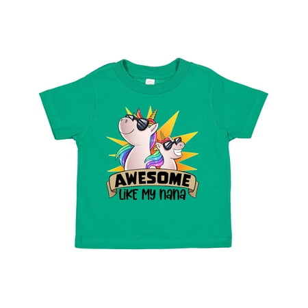 Inktastic Awesome Like My Nana Cute Unicorn Family in Sunglasses Gift Toddler Boy or Toddler Girl T-Shirt
Inktastic Awesome Like My Nana Cute Unicorn Family in Sunglasses Gift Toddler Boy or Toddler Girl T-Shirt