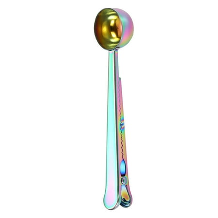 Ayyufe Coffee Spoon; Coffee Measuring Scoop Long Handle 2 in 1 Stainless Steel Long Handle Tablespoon for Kitchen; Multicolor
Ayyufe Coffee Spoon; Coffee Measuring Scoop Long Handle 2 in 1 Stainless Steel Long Handle Tablespoon for Kitchen; Multicolor