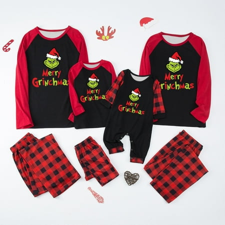 Cyinyin Grinch Pajamas For Women Christmas Prints Family Matching Long Sleeve Tops+Pants Set Family Matching Sets Grinch Pjs
Cyinyin Grinch Pajamas For Women Christmas Prints Family Matching Long Sleeve Tops+Pants Set Family Matching Sets Grinch Pjs